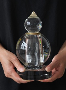 大号装藏结缘中号水晶舍利塔摆件供养舍利子佛塔嘎乌盒工艺品饰品