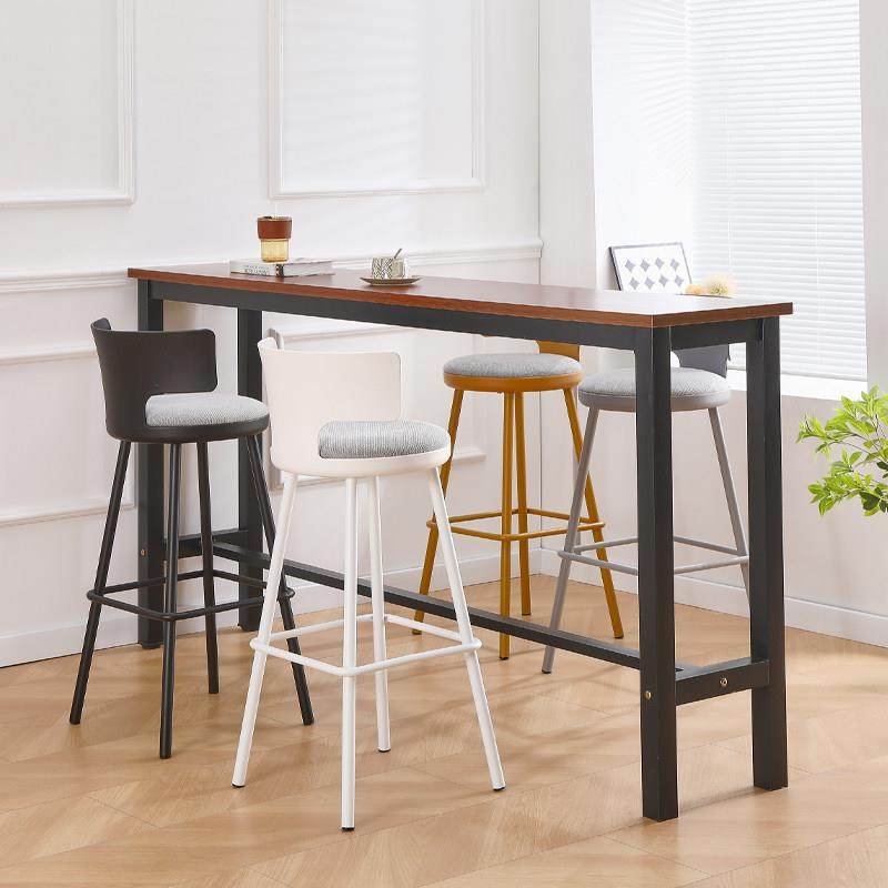 芃凡特北欧高脚凳酒吧椅前台吧台椅子凳子软包靠背家用吧台高脚椅,淘宝优惠券,粉丝福利购,淘宝优惠卷