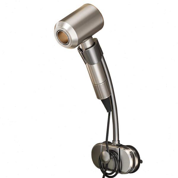 吸盘懒人吹风机置物架浴室卫生间免打孔旋转懒人支架收纳架风筒架,淘宝优惠券,粉丝福利购,淘宝优惠卷