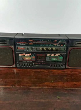 80年代怀旧老式收音机收录机民俗老物件收藏复古装饰摆件影视道具