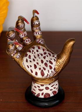 跨境新品死亡之握吉他乐器挂架 书房客厅创意恐怖之手壁挂墙饰品