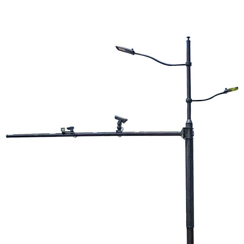 led市政路灯杆综合杆智慧路灯城市道路交通监控安防杆件中杆路灯,淘宝优惠券,粉丝福利购,淘宝优惠卷