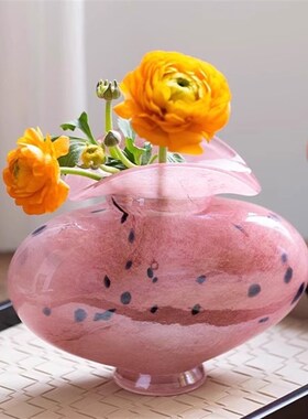 【新家的一百个快递】桌面摆件家居装饰客厅琉璃花瓶乔迁新居礼物