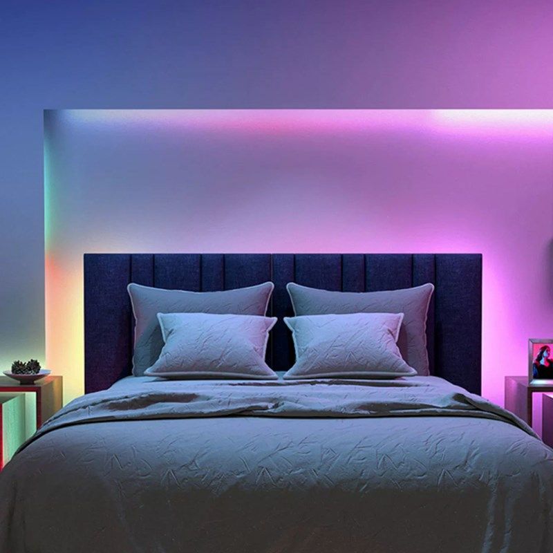 RGB氛围灯无极调光幻彩变色家用客厅rgb柔性自粘led24V低压灯带条,淘宝优惠券,粉丝福利购,淘宝优惠卷