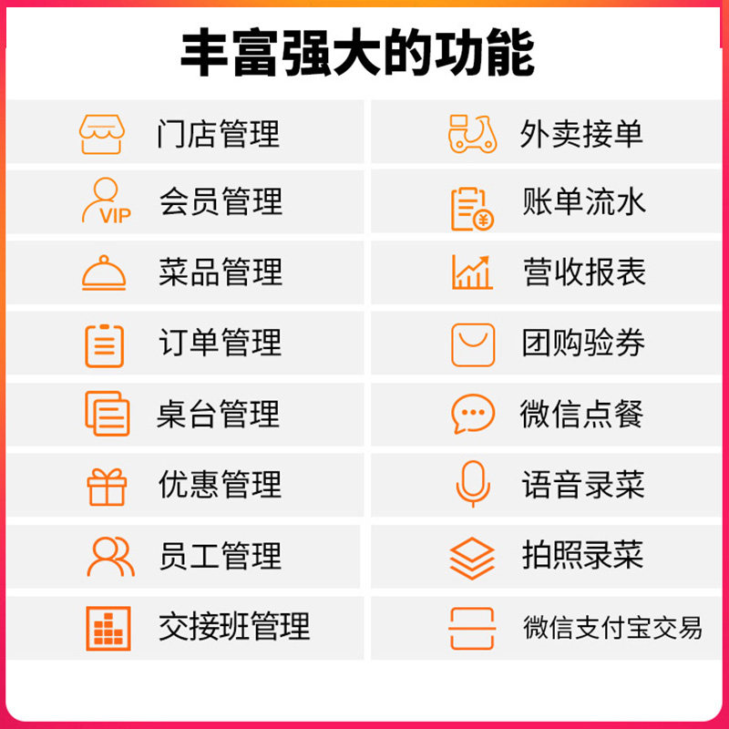 Meituan cash register catering system touch screen all-in-one machine fast food milk tea shop ordering machine fruit weighing scan code meal