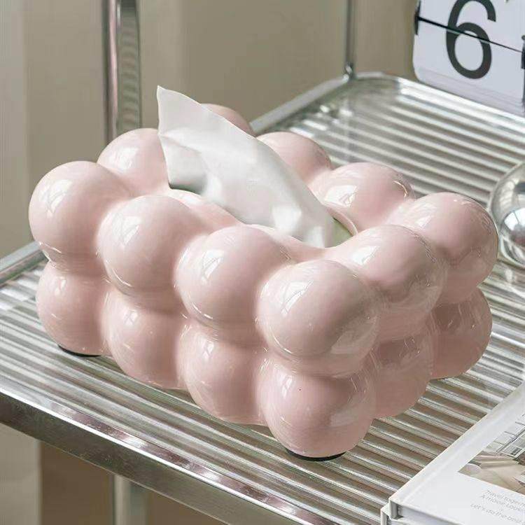 北欧家居轻奢陶瓷纸巾盒摆件客厅高档卫生纸盒创意家用高级感餐桌,淘宝优惠券,粉丝福利购,淘宝优惠卷