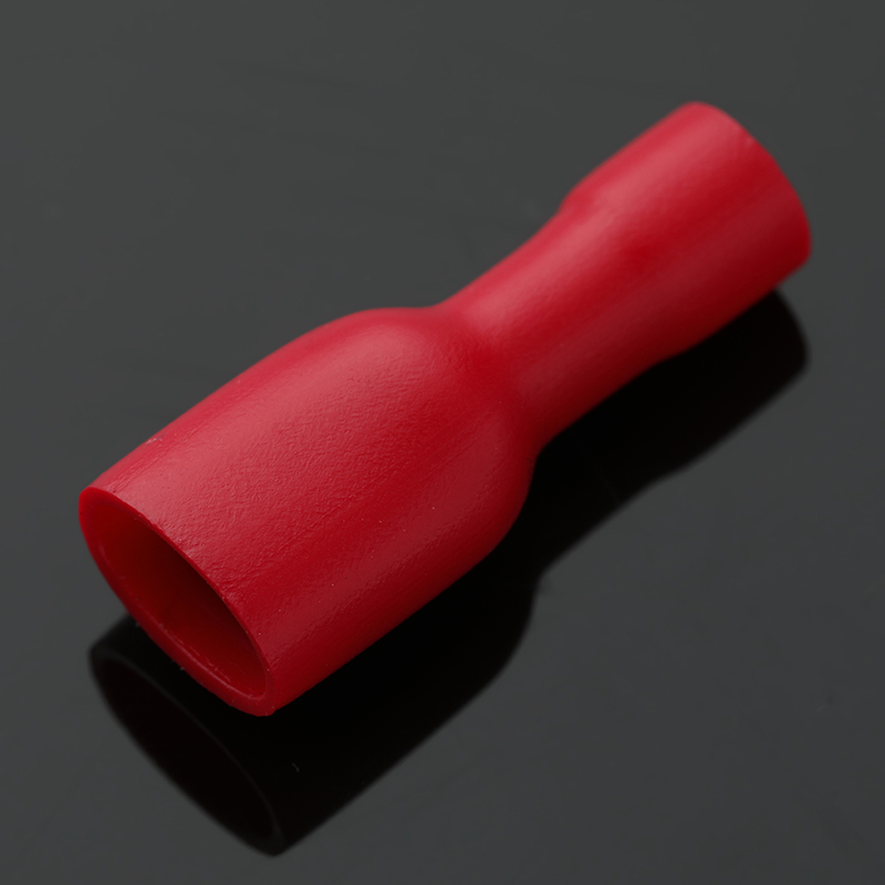 母全预绝缘端头FDFD1-187 插簧母全护套 接线端子母1000只 - 图1