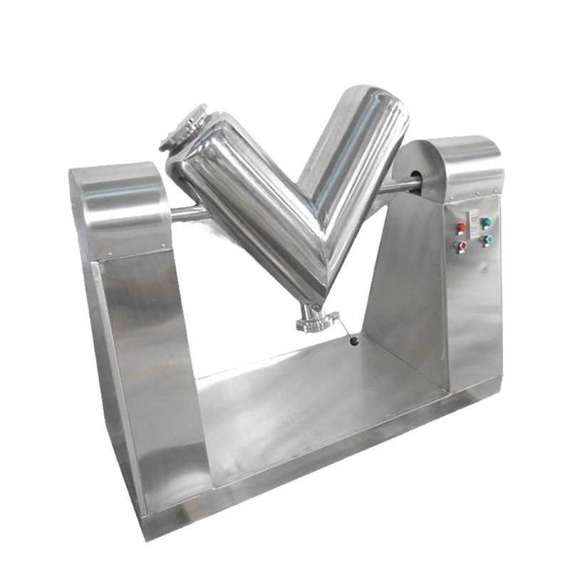 顶派V型混合机小型干粉饲料粉末颗粒搅拌实验室工业不锈钢混合机,淘宝优惠券,粉丝福利购,淘宝优惠卷