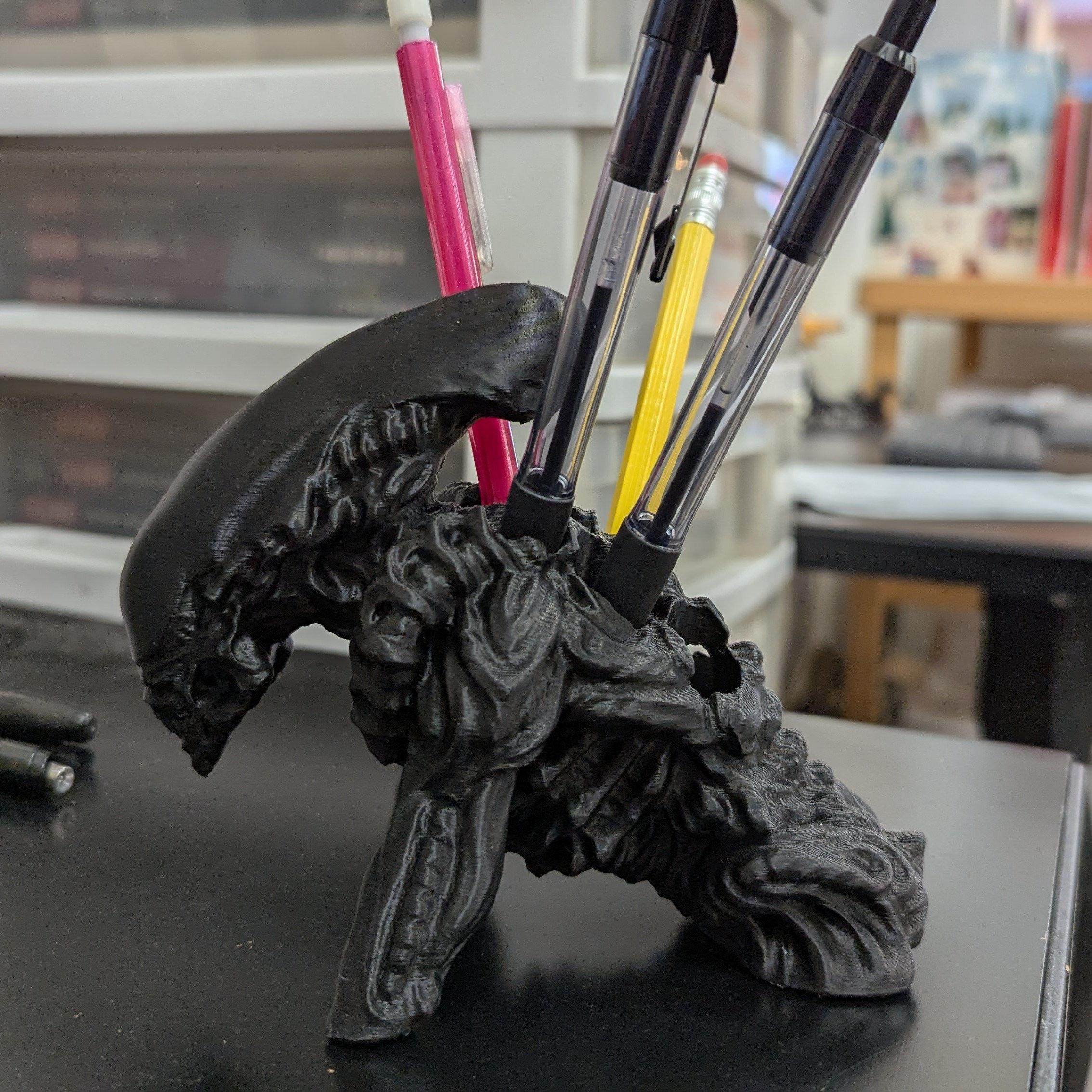 异形周边电影迷夺命舰异形大战 终极战 士3D打印异形笔架炫酷摆件,淘宝优惠券,粉丝福利购,淘宝优惠卷