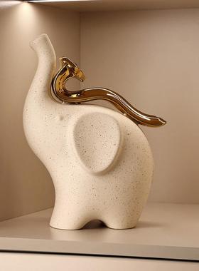 贝汉美酒柜装饰品摆件轻奢高档客厅餐边柜桌面高端大气上档次套装