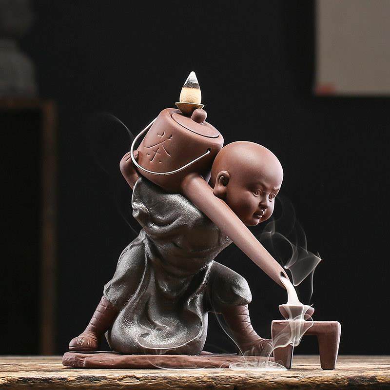 创意紫砂回流香炉香炉香座家居个性化室内香炉茶道卧室装饰饰品,淘宝优惠券,粉丝福利购,淘宝优惠卷