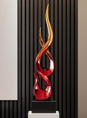 现代轻奢节节高升酒柜摆件办公室客厅玄关旁装饰品高级感家居软装