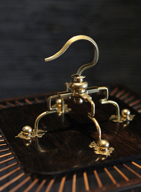 大相莲花新中式装饰鸟笼 家居软装装饰摆件 样板间书房精致鸟笼