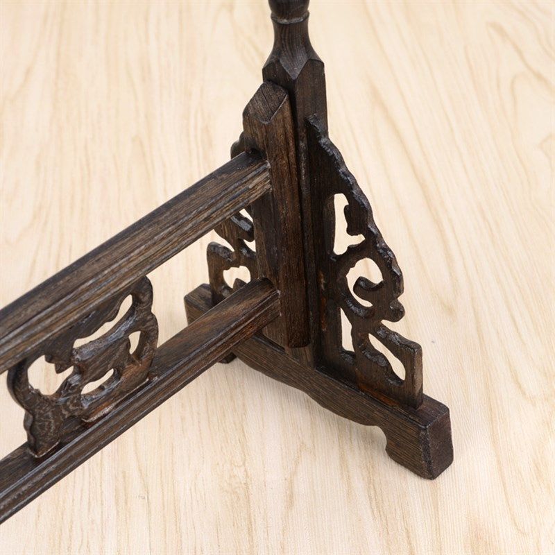 文房四宝毛笔笔挂14针鸡翅木大笔挂笔架红木实木龙头笔挂书法用品,淘宝优惠券,粉丝福利购,淘宝优惠卷