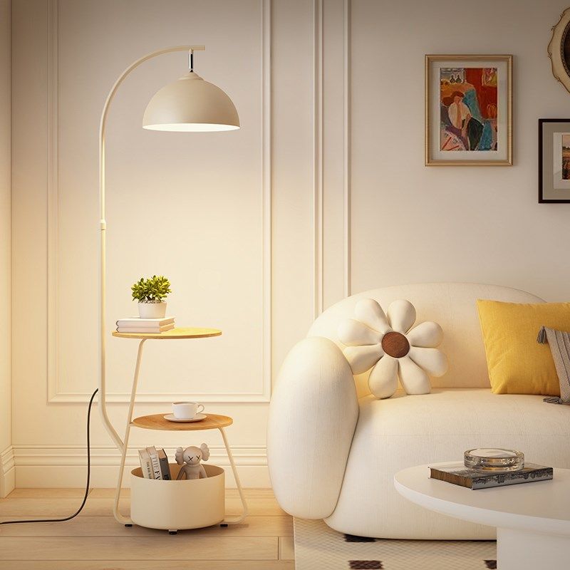 法式奶油风沙发旁边几侧边柜床头移动茶几桌客厅角几充电创意置物,淘宝优惠券,粉丝福利购,淘宝优惠卷