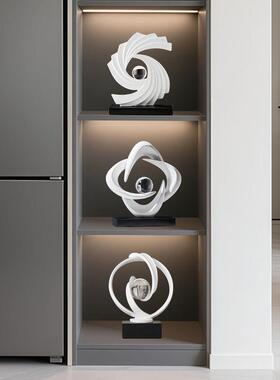 财源滚滚客厅艺术摆件轻奢高档酒柜电视柜玄关办公室装饰品高级感