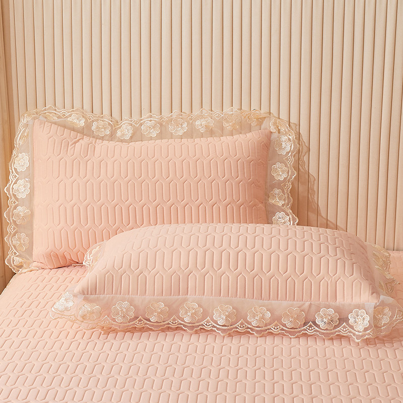 2022新款公主风夏季床裙款乳胶凉席可水洗冰丝软席三件套夏天席子,淘宝优惠券,粉丝福利购,淘宝优惠卷