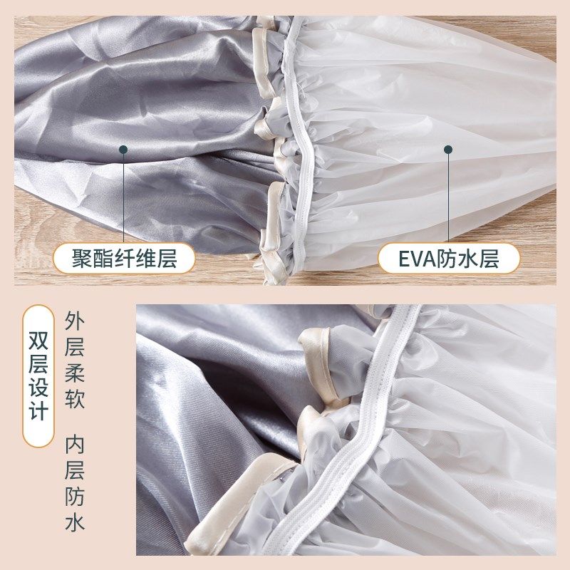 美丽雅浴帽女双层防水绸布加厚沐浴帽家用防油烟防尘洗澡帽1只,淘宝优惠券,粉丝福利购,淘宝优惠卷