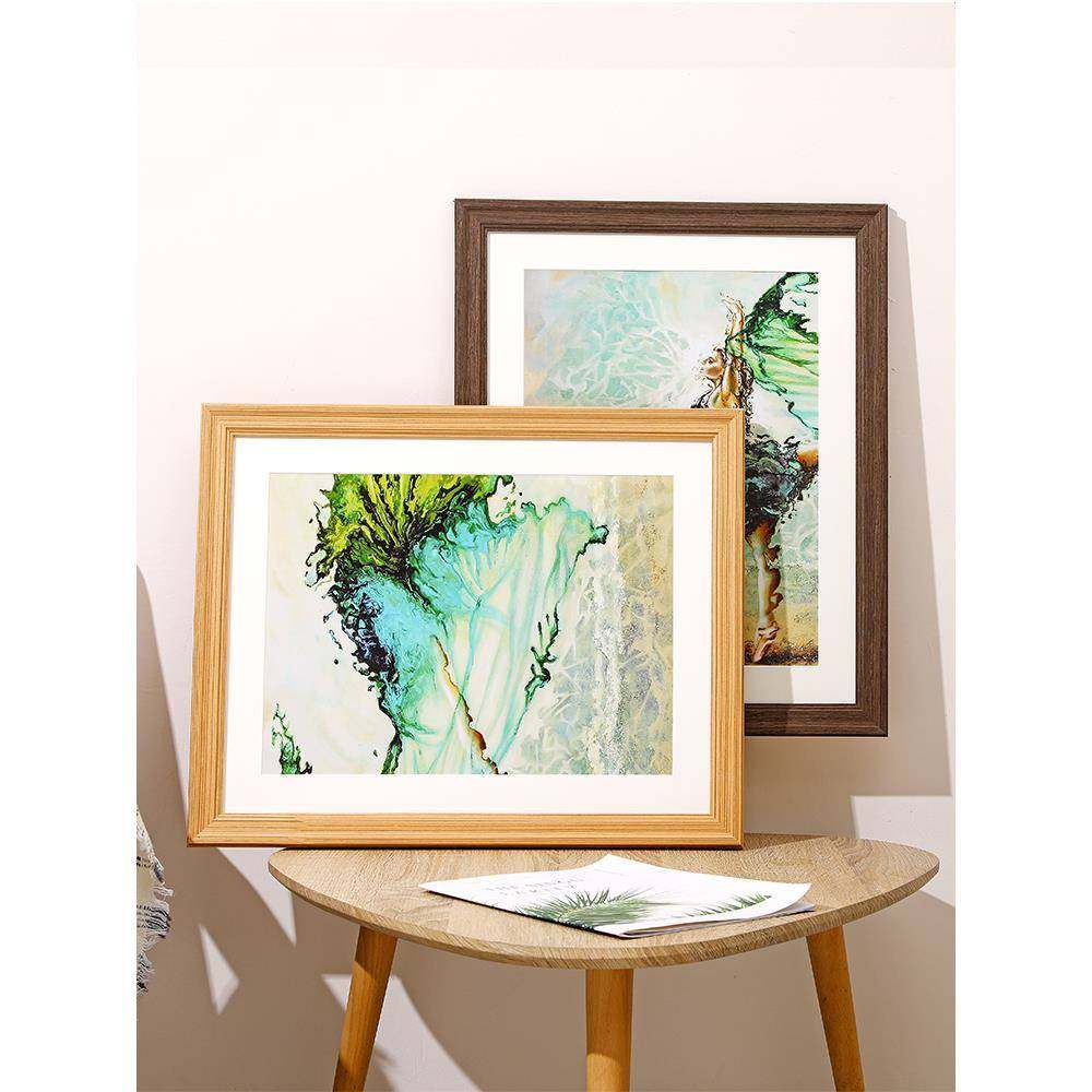 免打孔实木相框挂墙24寸洗照片A4 8K4k 画框外框装裱定制任意尺寸,淘宝优惠券,粉丝福利购,淘宝优惠卷