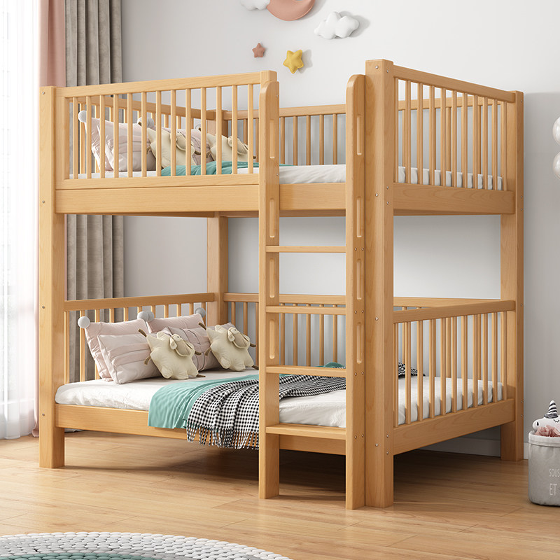金多喜上下铺层床实木高低床上下床子母床加高护栏儿童床两层床,淘宝优惠券,粉丝福利购,淘宝优惠卷