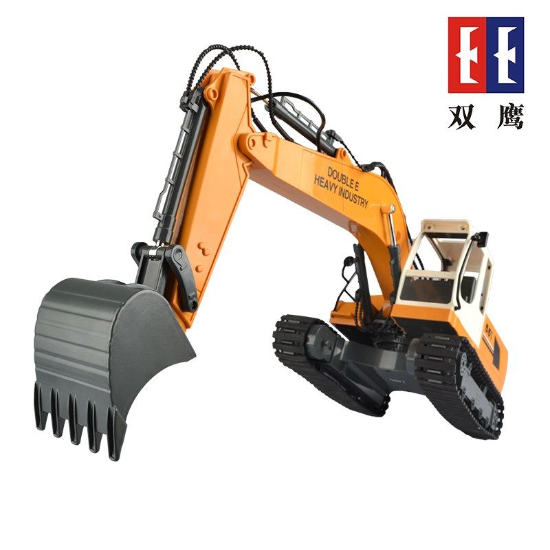 双鹰遥控勾机 挖掘机儿童工程车玩具抓机钻机 男孩充电电动挖泥机,淘宝优惠券,粉丝福利购,淘宝优惠卷