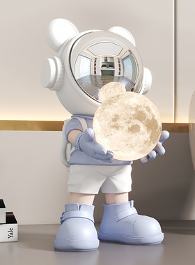 太空人太空人桌面摆件儿童房床头柜小夜灯装饰品学生闺蜜生日礼品