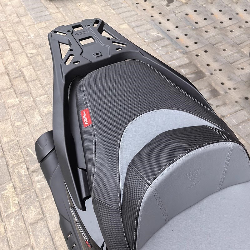 适用隆鑫无极SR250GT全铝合金一体尾架尾箱后货架后备箱改装配件 - 图1