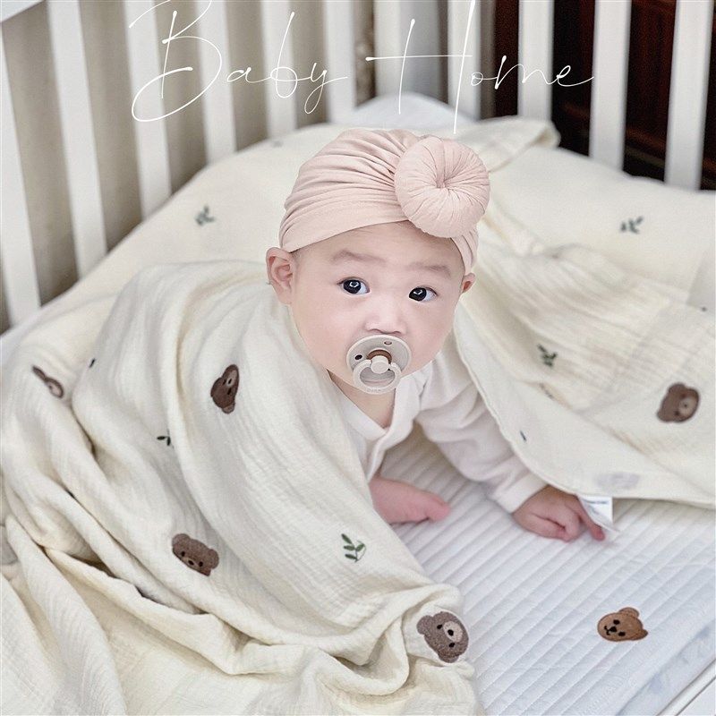 tat婴儿盖毯四层A类母婴纯棉纱布毯儿童空调被幼儿园盖被薄款春夏,淘宝优惠券,粉丝福利购,淘宝优惠卷