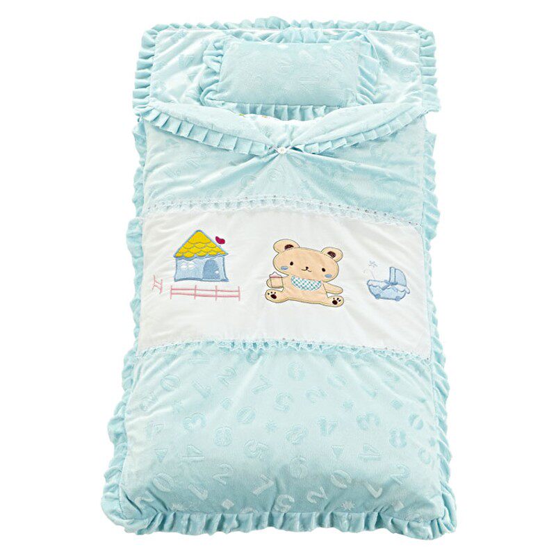 婴儿睡袋新生儿抱被纯棉秋冬加厚男女宝宝防踢被儿童1--3-6岁睡被,淘宝优惠券,粉丝福利购,淘宝优惠卷