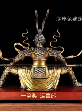 黄铜大圣摆件齐天大圣孙悟空斗战胜佛猴子工艺品客厅店铺开业礼品