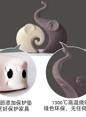 北欧创意陶瓷工艺品卧室客厅酒柜电视柜情侣对象家居摆件装饰礼品