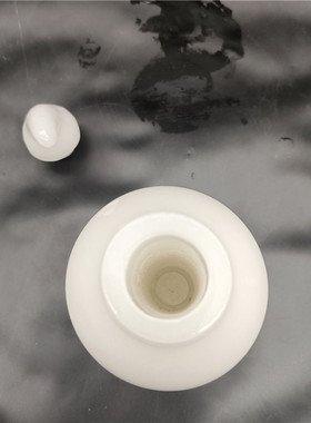 天然玉石白玉葫芦带盖子中间装水乔迁业礼品