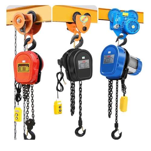 环链电动葫芦家用小吊机380V1t2吨3吨5T220V电动倒链提升机起重机 - 图3