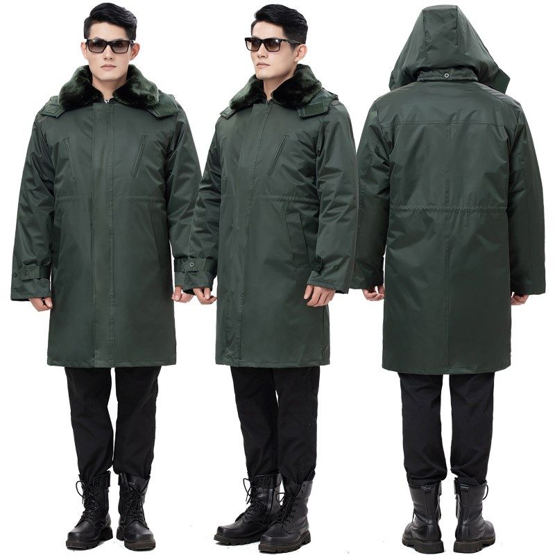 冬季加厚常服军大衣中长短款军大大衣男保安棉服防寒保暖军大棉袄,淘宝优惠券,粉丝福利购,淘宝优惠卷