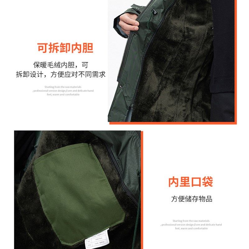 冬季加厚常服军大衣中长短款军大大衣男保安棉服防寒保暖军大棉袄,淘宝优惠券,粉丝福利购,淘宝优惠卷