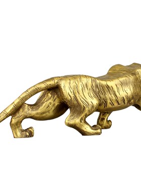 纯铜老虎摆件铜虎办公室装饰工艺礼品神虎铜上山虎生肖虎摆件