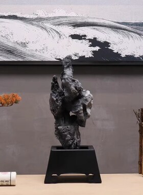 新中式客厅玄关家居摆件装饰品酒柜办公室书柜样板房搭配组合摆设