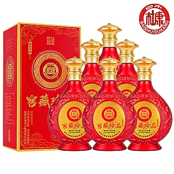 【白水杜康】窖藏珍品浓香白酒*6瓶[800元优惠券]-寻折猪