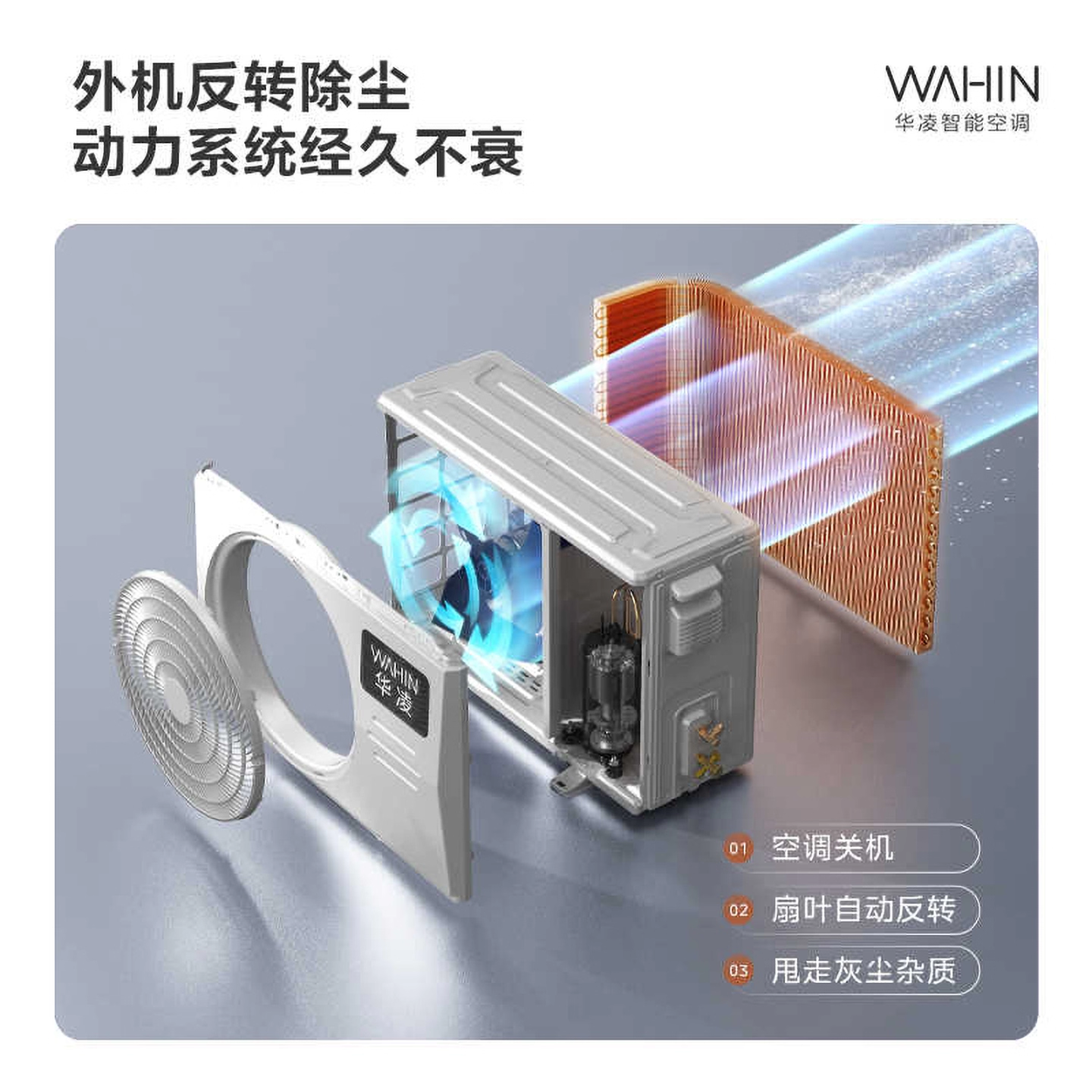 【政府补贴】华凌大1.5匹超省电一级能效挂机壁挂空调35HA1III-P