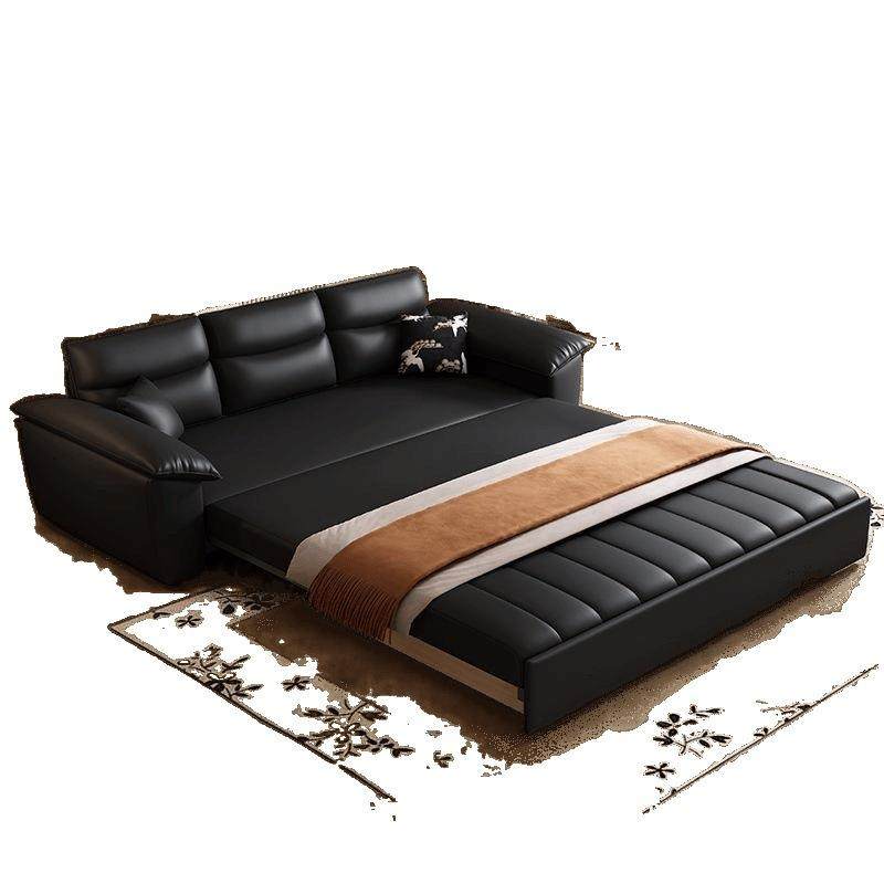 钢琴键猫抓皮沙发床一体两用多功能可储物可折叠阳台书房沙发床,淘宝优惠券,粉丝福利购,淘宝优惠卷