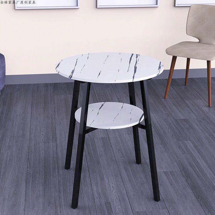 小圆桌洽谈桌餐桌家用层桌椅装阳台小户型一桌两椅接待桌,淘宝优惠券,粉丝福利购,淘宝优惠卷
