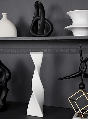 北欧风样板间高级感家居装饰品书A房书架酒柜电视柜创意工艺品摆