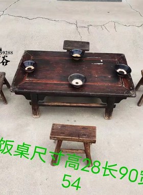怀旧老式铁锅老笼扇蒸老黑碗木桶木盆水瓢菜板子厨房民俗老对象