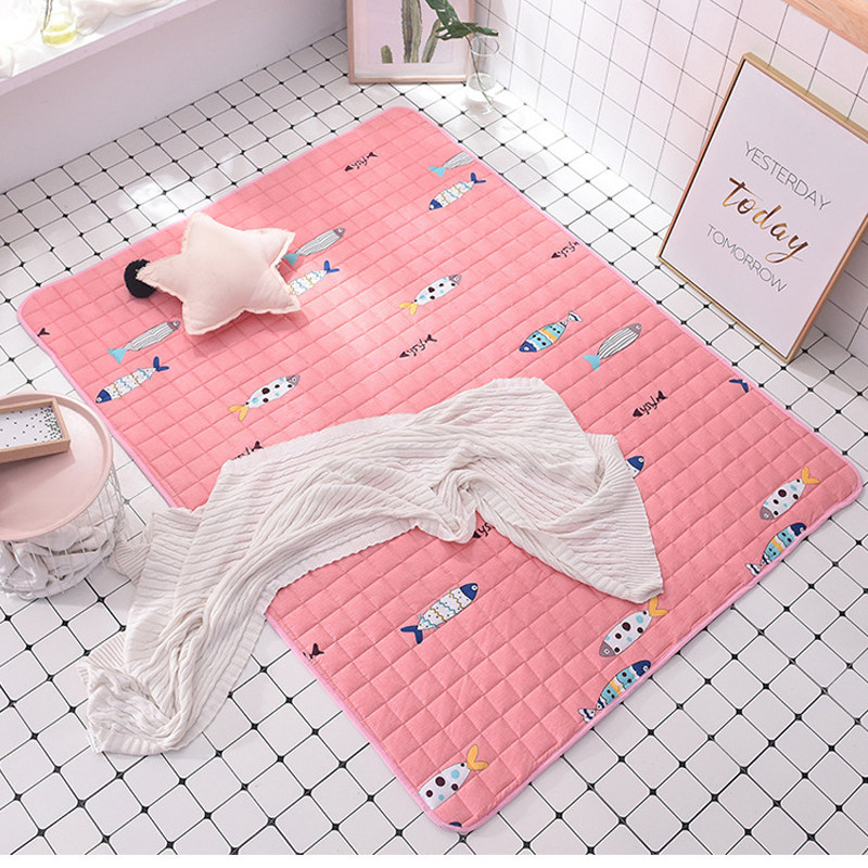 全棉室内外全棉垫防滑垫儿童爬爬垫加厚棉垫,淘宝优惠券,粉丝福利购,淘宝优惠卷