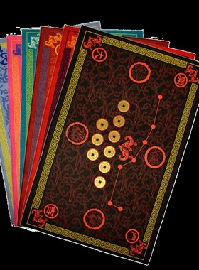 22年易水阁家用进门五帝钱地垫绒面门垫浴室入户门玄关防滑门垫