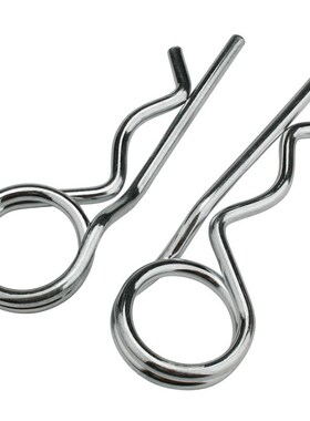 双圈B型销B型开口销R型销子不锈钢弹性销安全销保险销发夹销插销