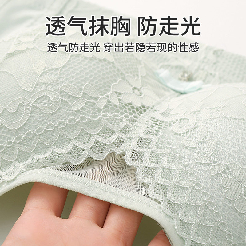 2件装大码蕾丝无钢圈文胸女薄款聚拢防下垂大胸显小固定杯内衣,淘宝优惠券,粉丝福利购,淘宝优惠卷