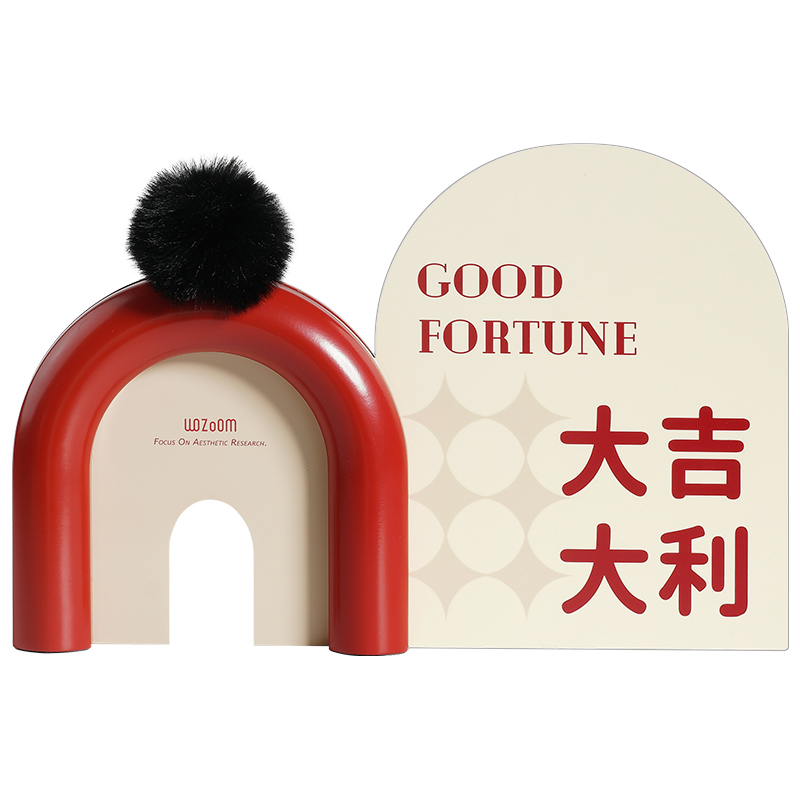 Mandelda平安喜乐摆件客厅玄关电视柜酒柜新年装饰乔迁新家居礼品 - 图3