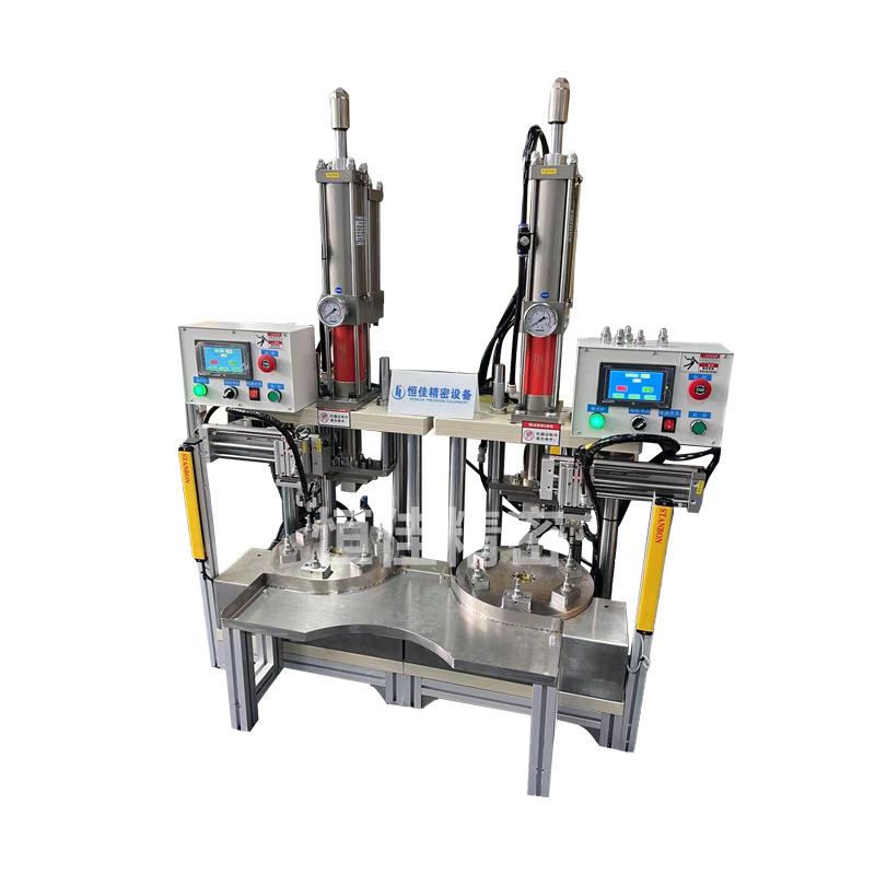 双拼转盘铆压机气动伺服旋转多工位转盘压力机器数控冲床铆压机 - 图3