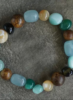 香露珠手串ZIXIU沉香天然材质小众设计质感手串